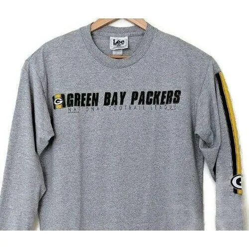 00s 00s Mens Green Bay Packers Long Sleeve Shirt