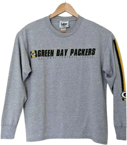 00s 00s Mens Green Bay Packers Long Sleeve Shirt