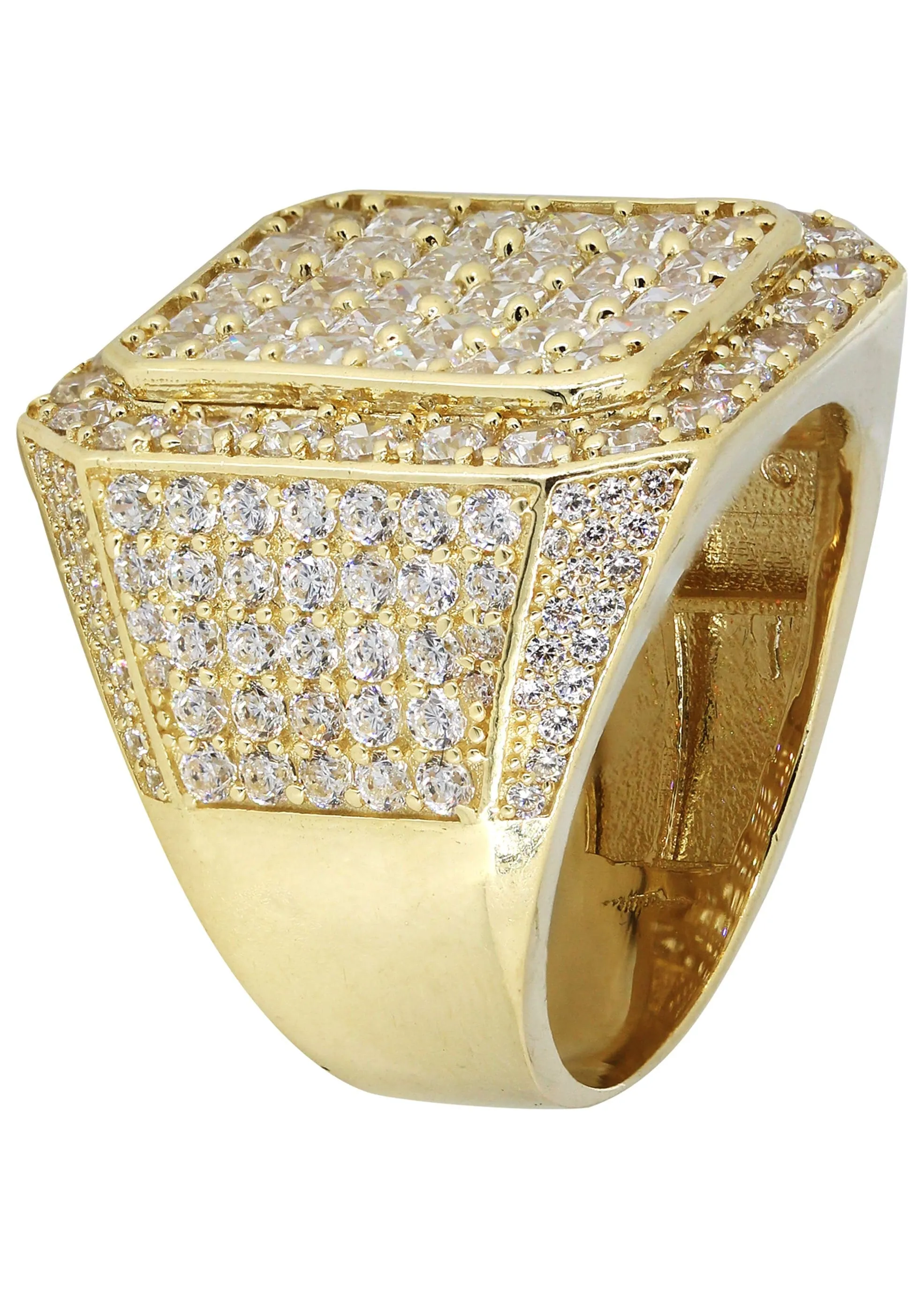 10K Gold Ring For Men - Mens Pinky Ring | 9 Grams