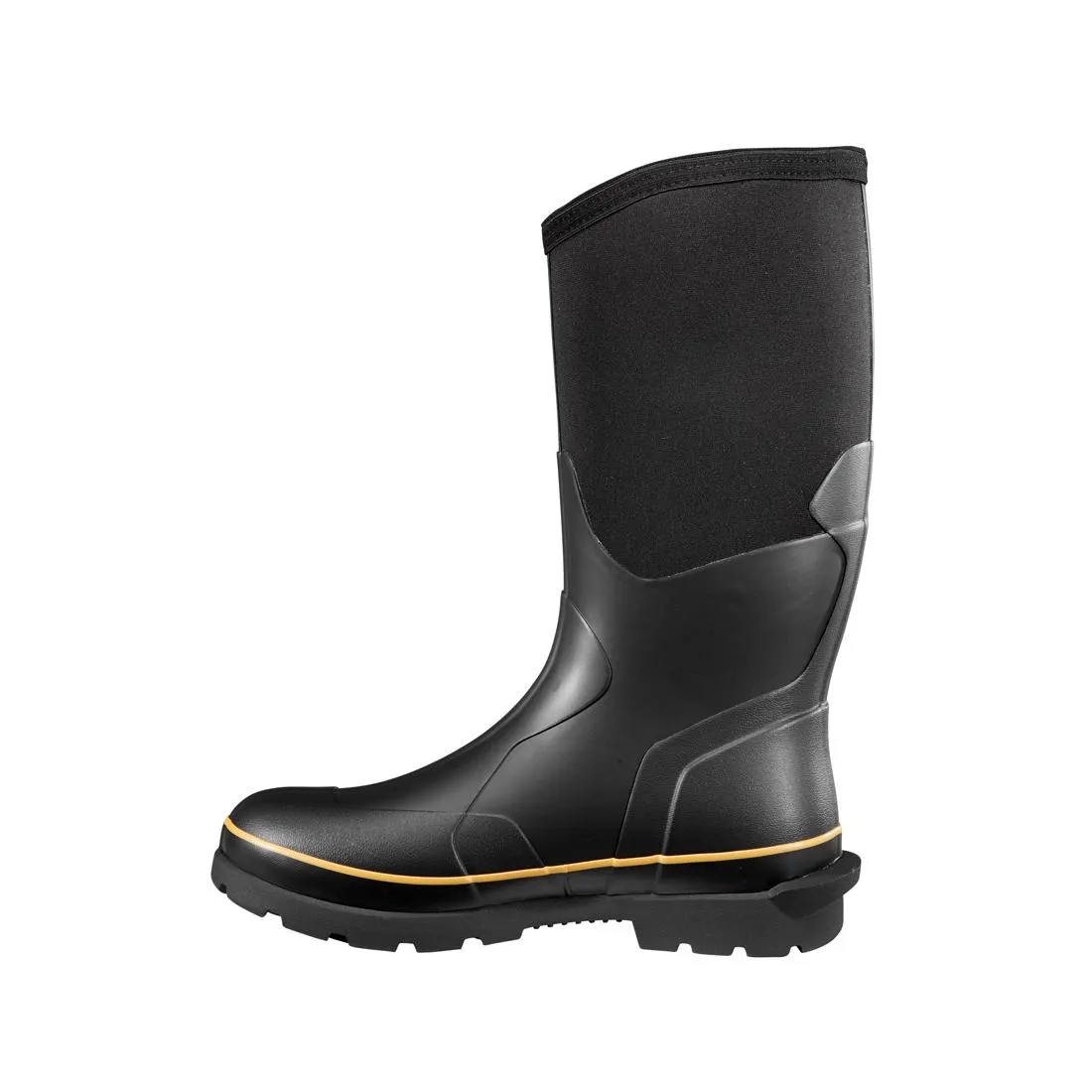 15" Mudrunner Waterproof 1 Nano Toe Rubber Work Boot Black