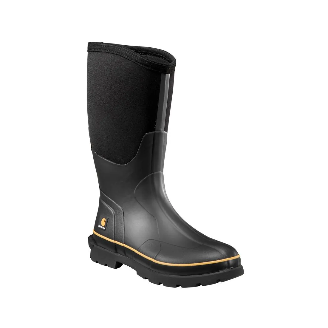 15" Mudrunner Waterproof 1 Nano Toe Rubber Work Boot Black