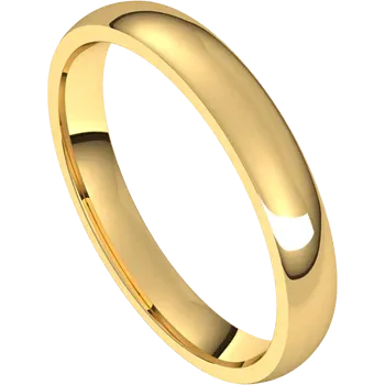 3mm Mens Metal Wedding Band