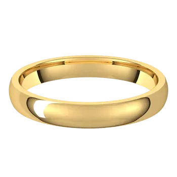 3mm Mens Metal Wedding Band