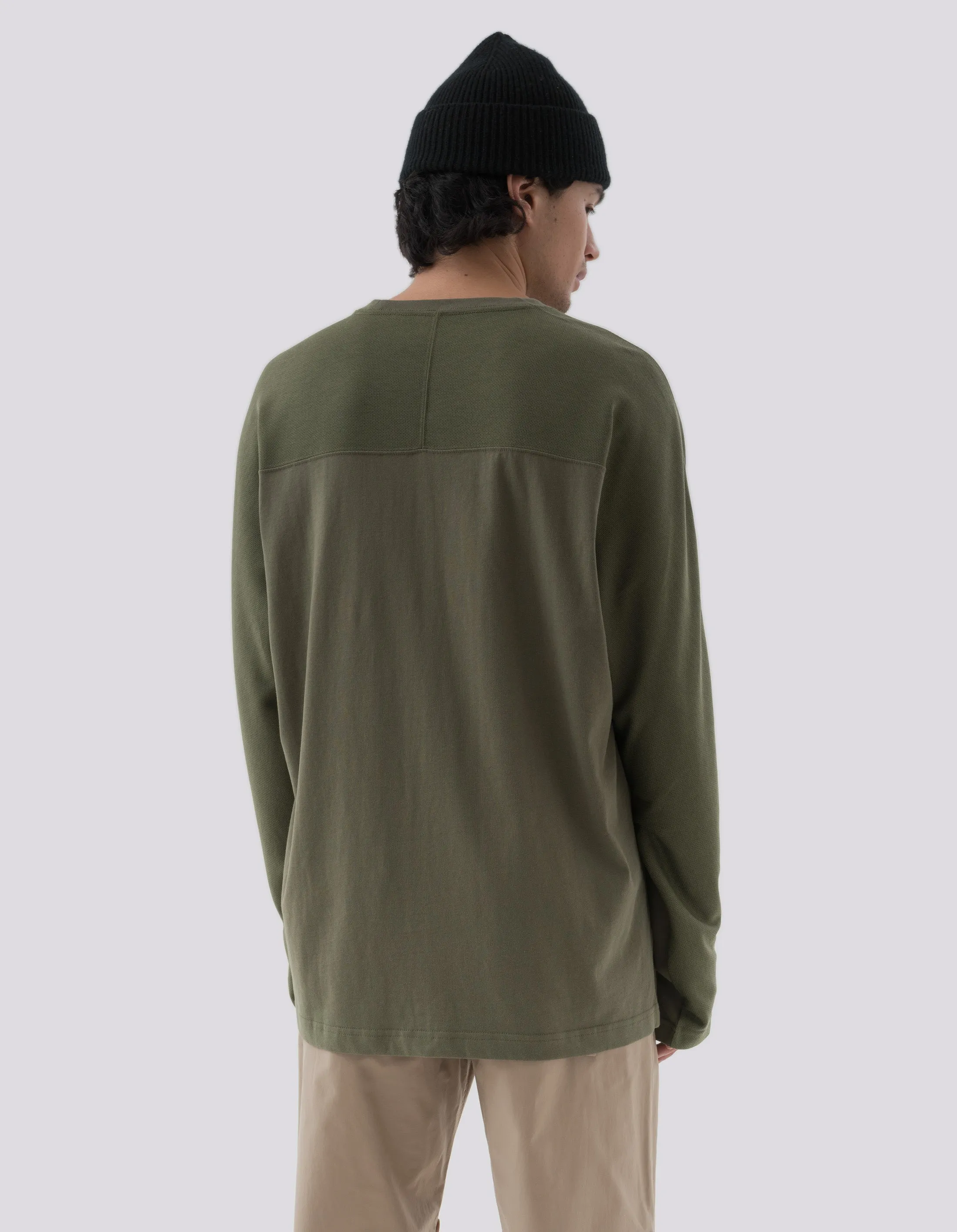 5135 Polartec Dry L/S T-Shirt Olive OG-107F