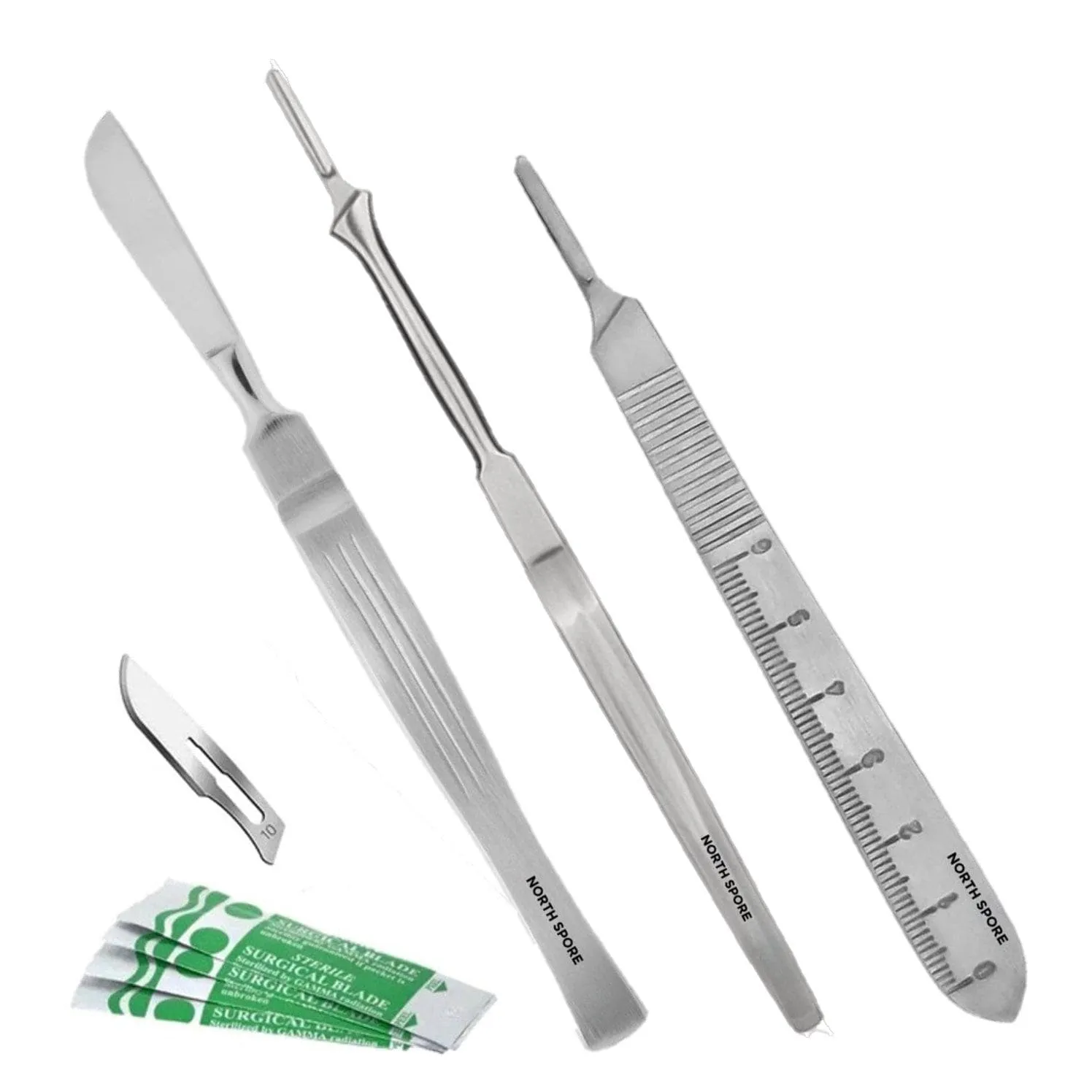 7 pc. Stainless Steel Mycology Lab Instrument Set