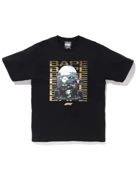 A Bathing Ape X Formula One T-Shirt Black