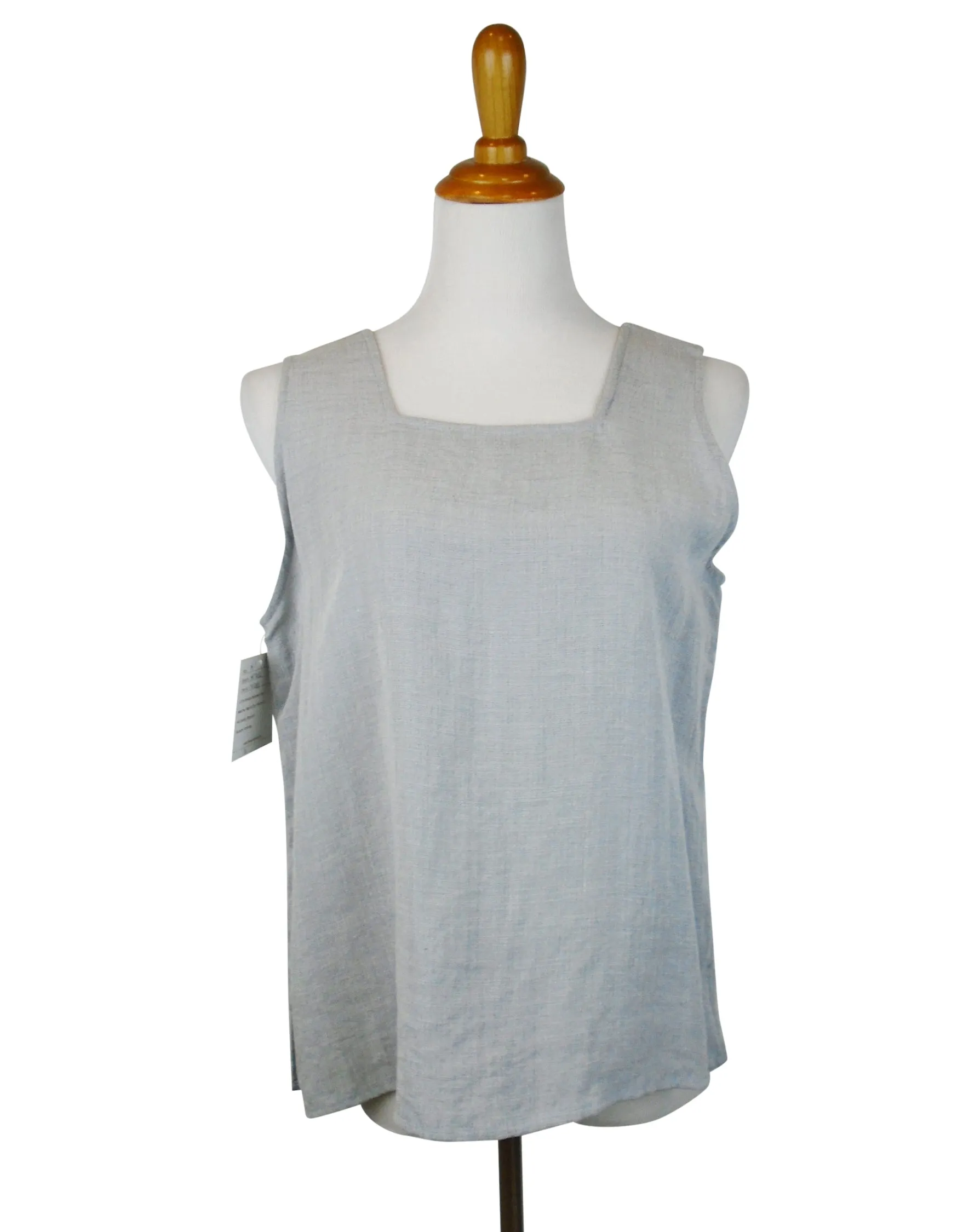 AATK06 - Square/Round Neck Linen Tank