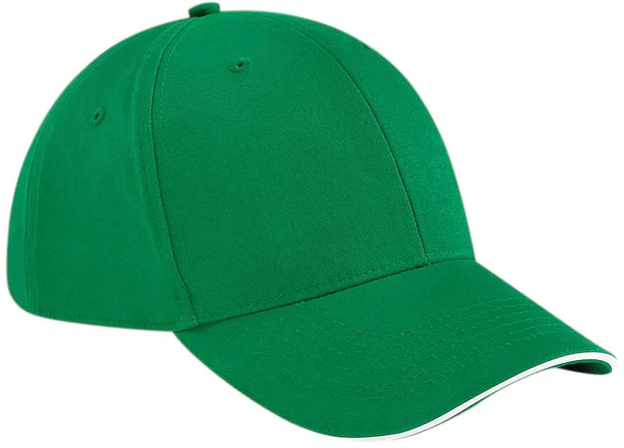 Adult Beechfield OSFA Sandwich Peak Cap {BC020}