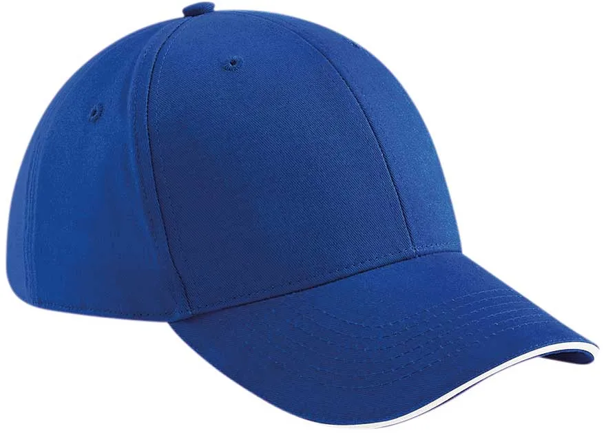 Adult Beechfield OSFA Sandwich Peak Cap {BC020}