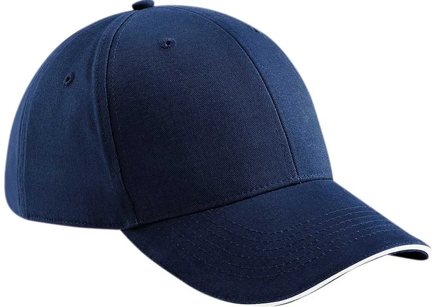 Adult Beechfield OSFA Sandwich Peak Cap {BC020}