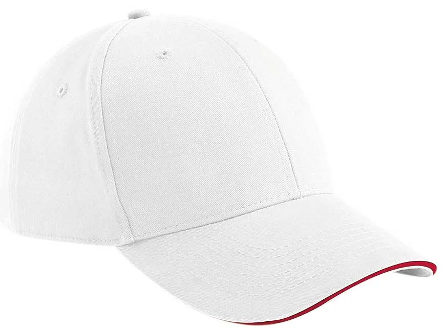 Adult Beechfield OSFA Sandwich Peak Cap {BC020}