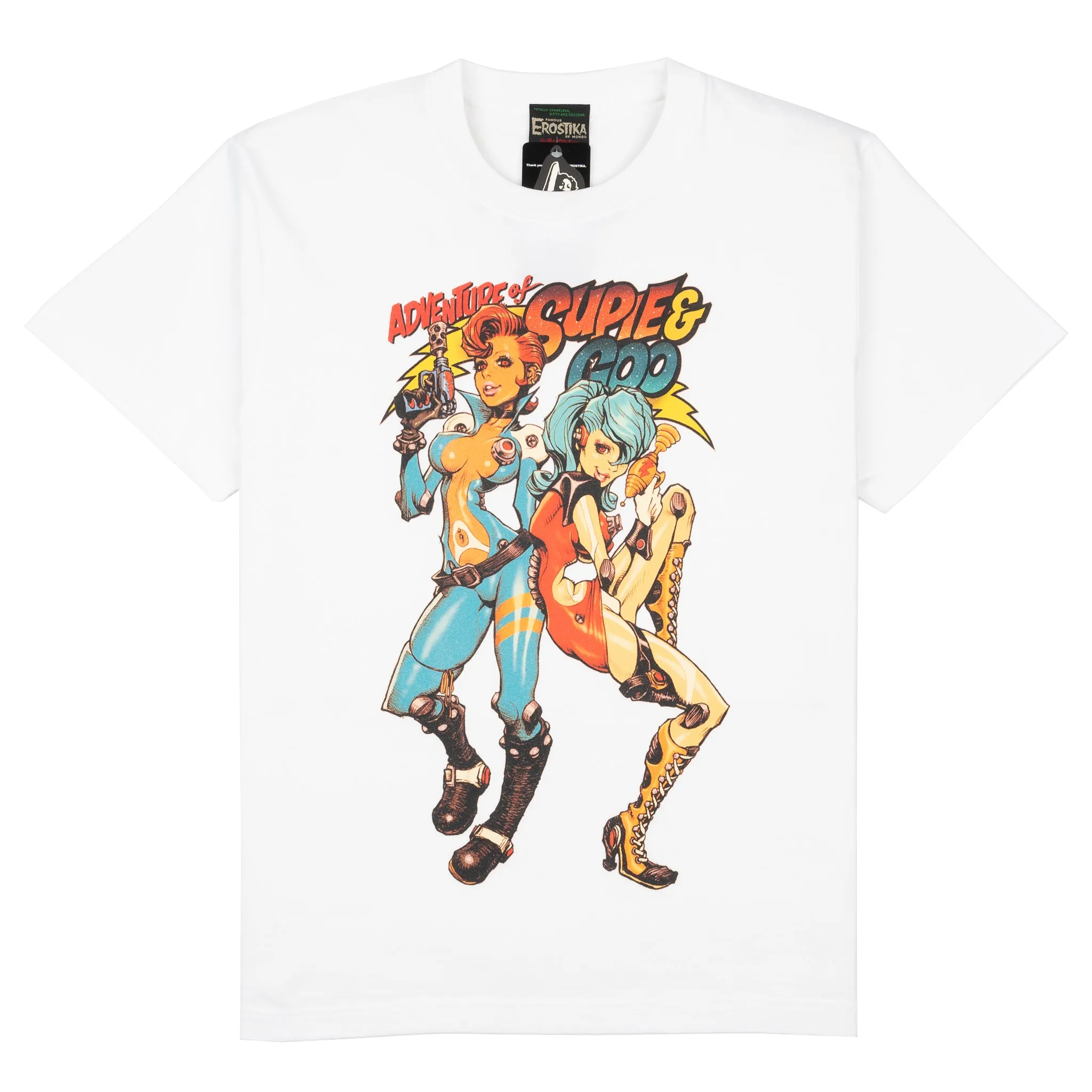 Adventure of Supie & Goo T-shirt - White