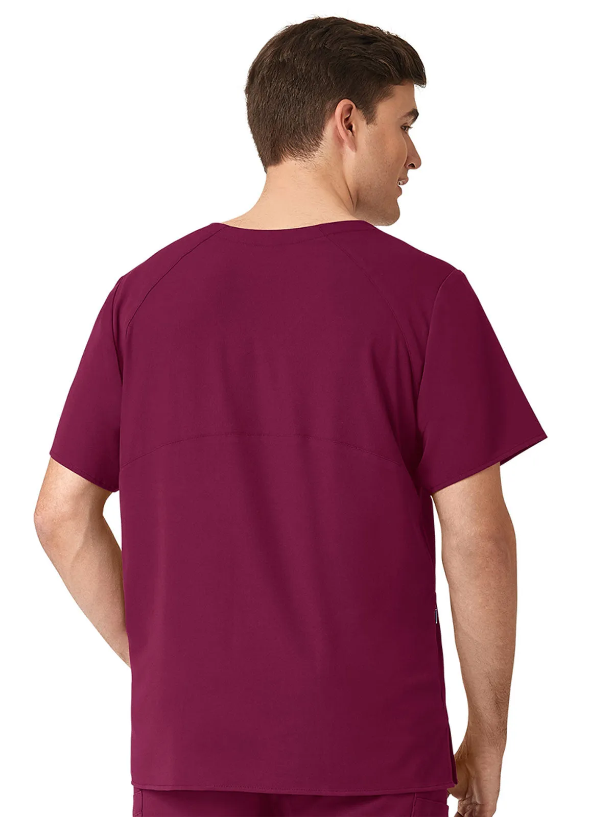 Aero - Men's Knit Panel V-Neck Top