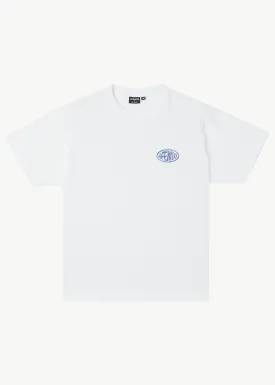 AFENDS Mens Frogga - Heavy Boxy Fit Tee - White