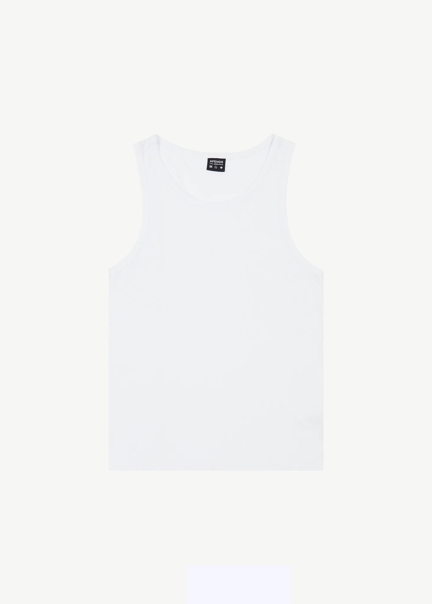 AFENDS Mens Laidback - Singlet - White