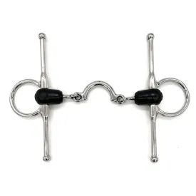 AJR Rubber Cut Off Segunda Full Cheek Snaffle Bit