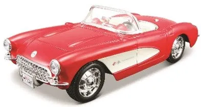 AL 1957 Chevrolet Corvette Diecast