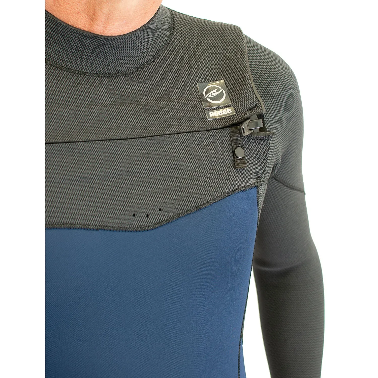 Alder Torch FX Mens 4/3mm Chest Zip Wetsuit - Blue