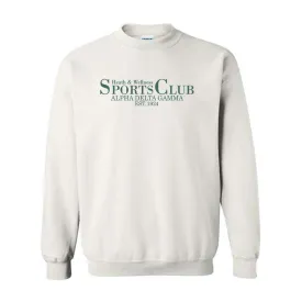 Alpha Delta Gamma Sports Club Sweathsirt