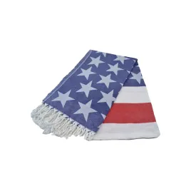 American Flag Turkish Towel