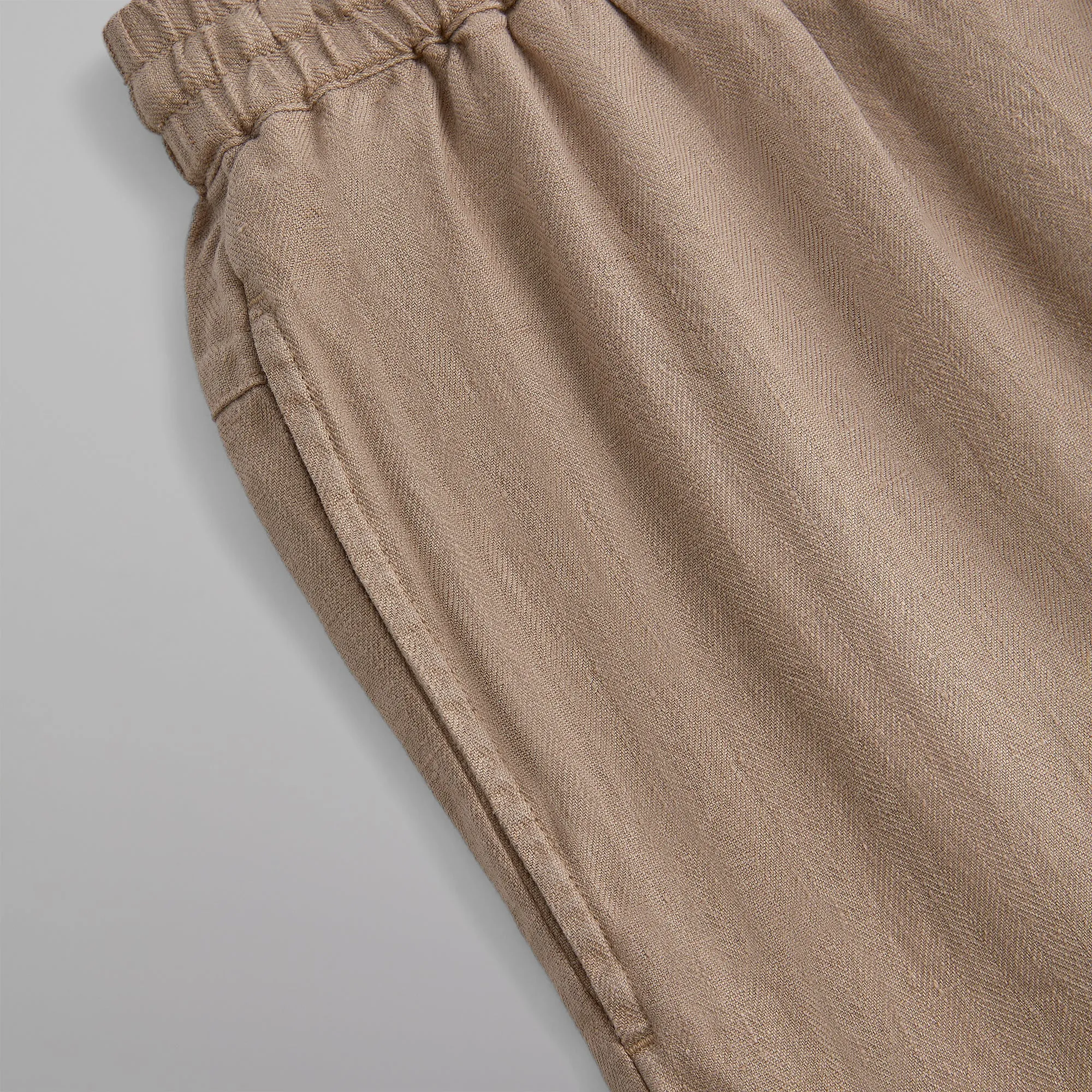 &Kin Herringbone Linen Active Short - Sanctuary