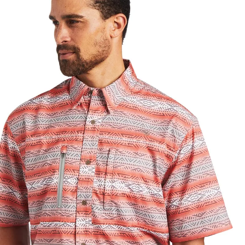 Ariat Men's VentTek Ombre Serape Classic Fit Short Sleeve Shirt 10040463