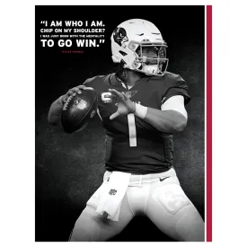 Arizona Cardinals: Kyler Murray Inspirational Poster - Officially Licensed NFL Removable Adhesive Decal