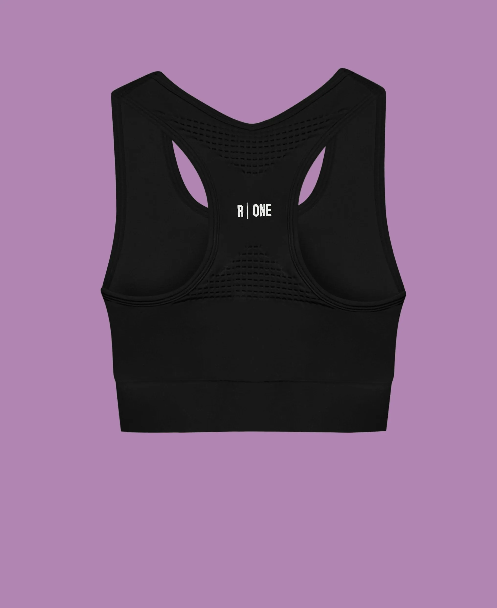 B-Confident Recycled Sports Bra Black