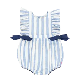 Baby Girls Amy Bubble - Faded Stripe