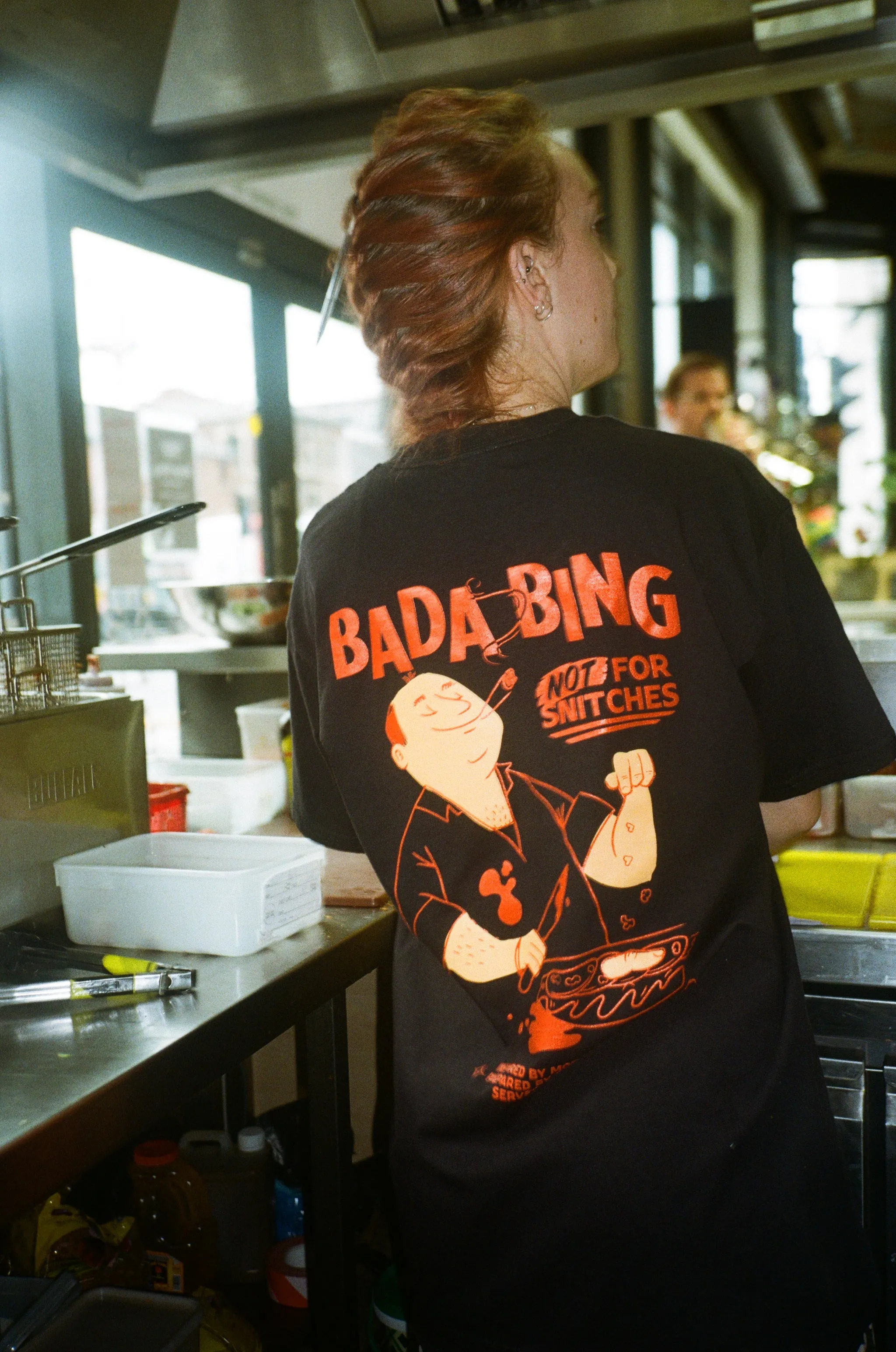 Bada Bing x UN:IK 'Snitches' Tee - Black