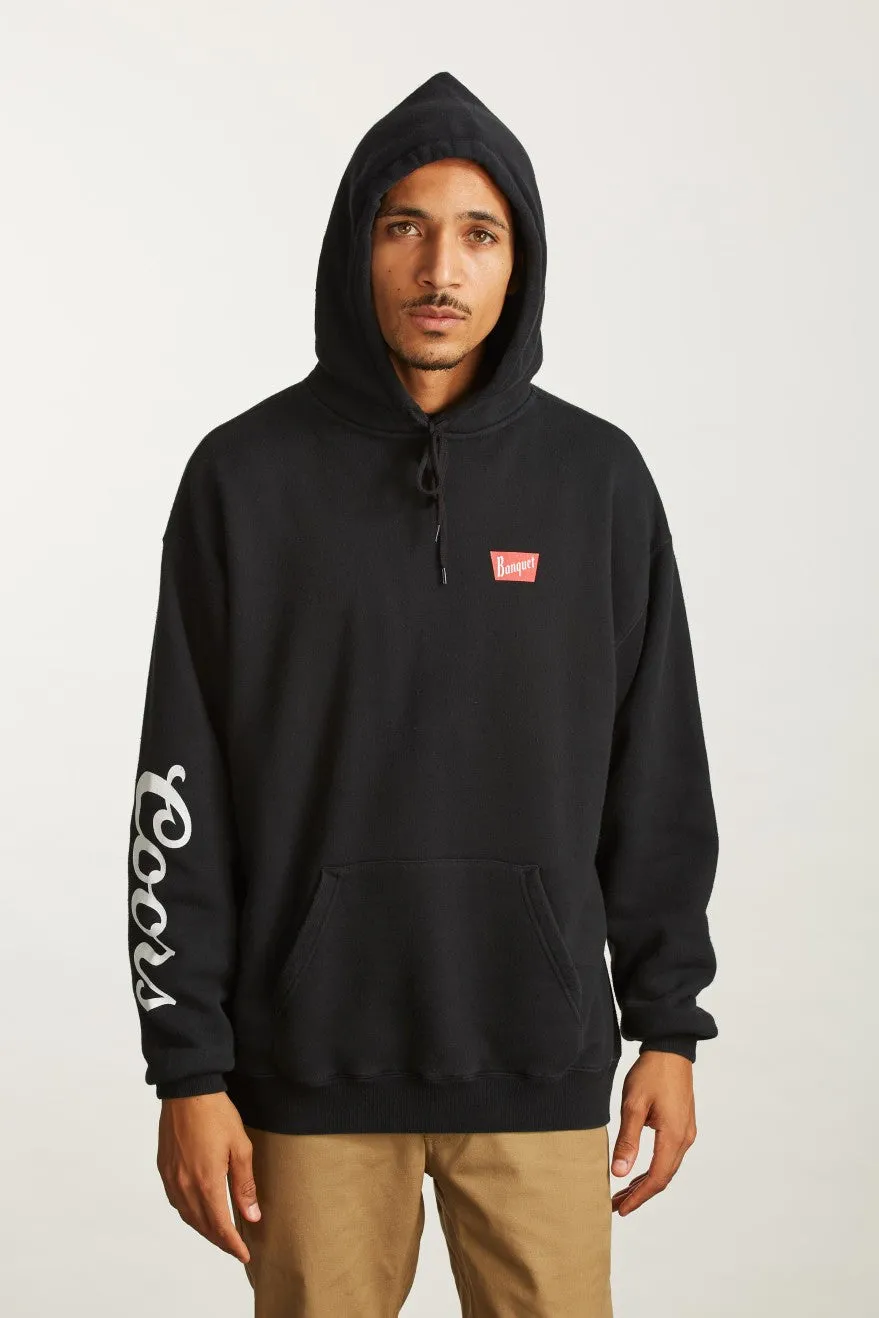 Banquet Hood Fleece - Black