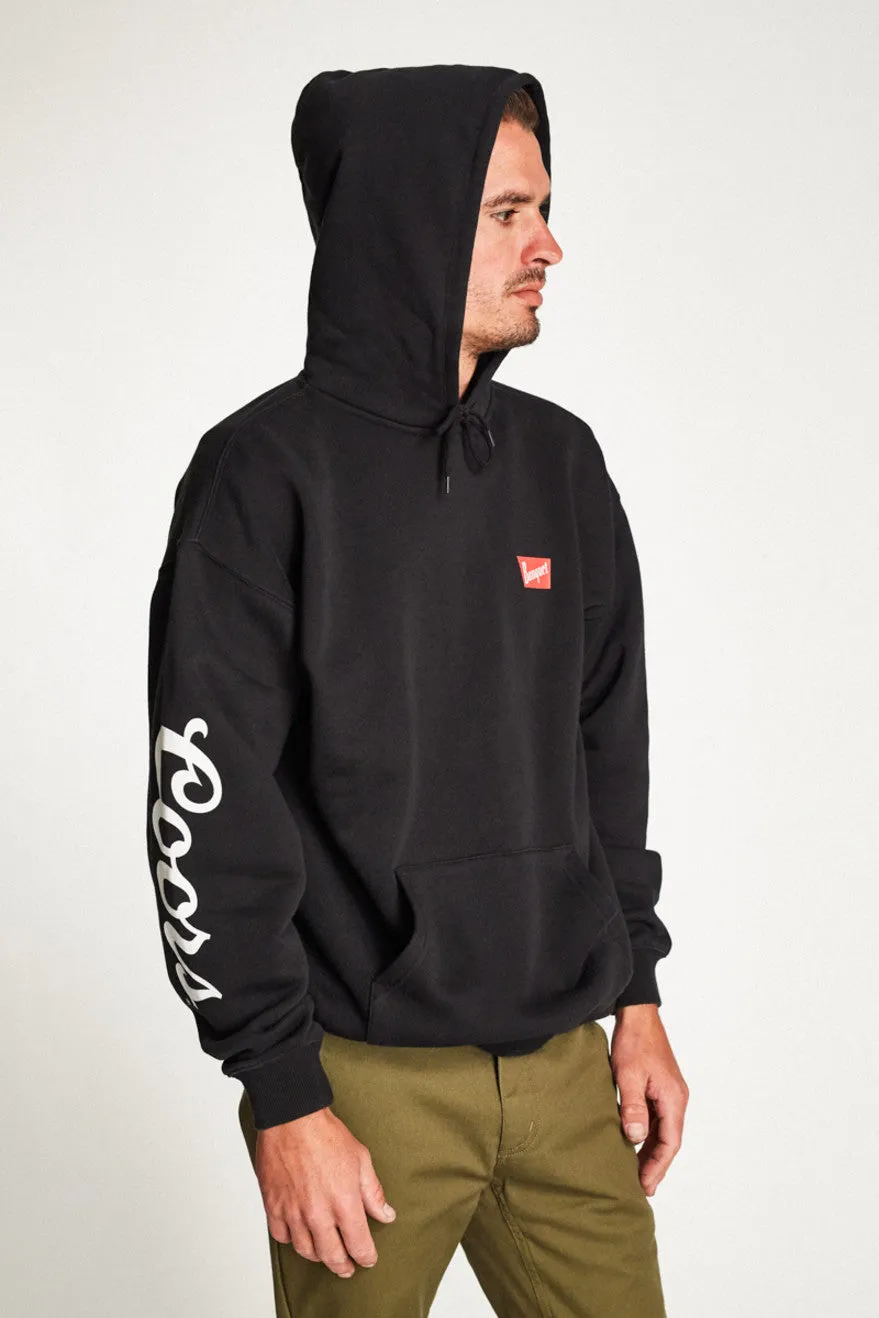 Banquet Hood Fleece - Black