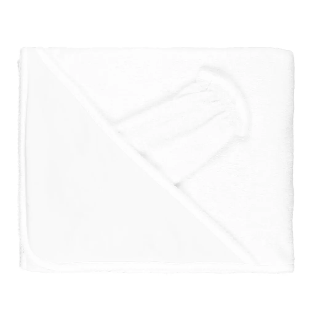 Basic Solid Towel White