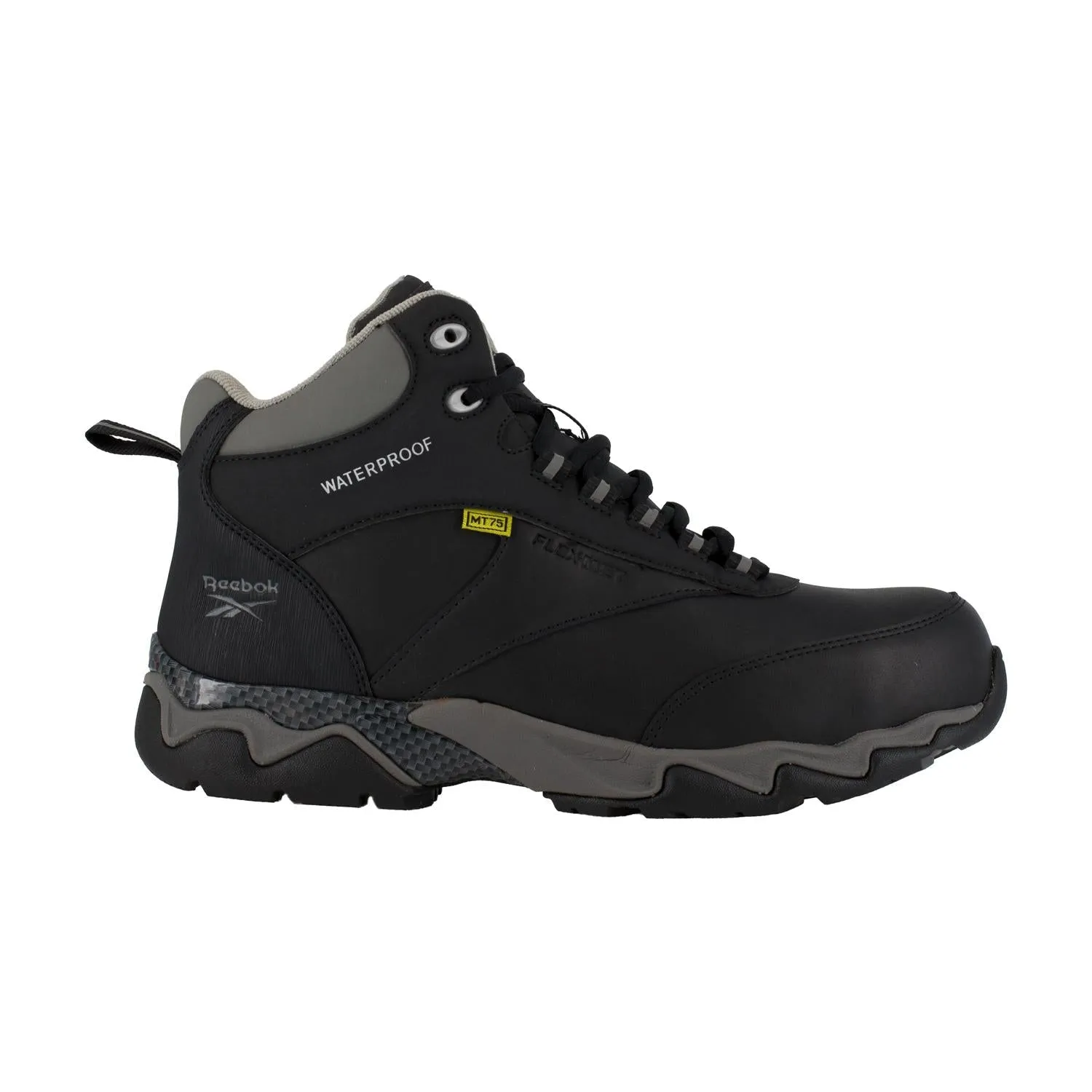 Beamer Composite-Toe CushGuard™ Int Met Guard Athletic Work Boot Black