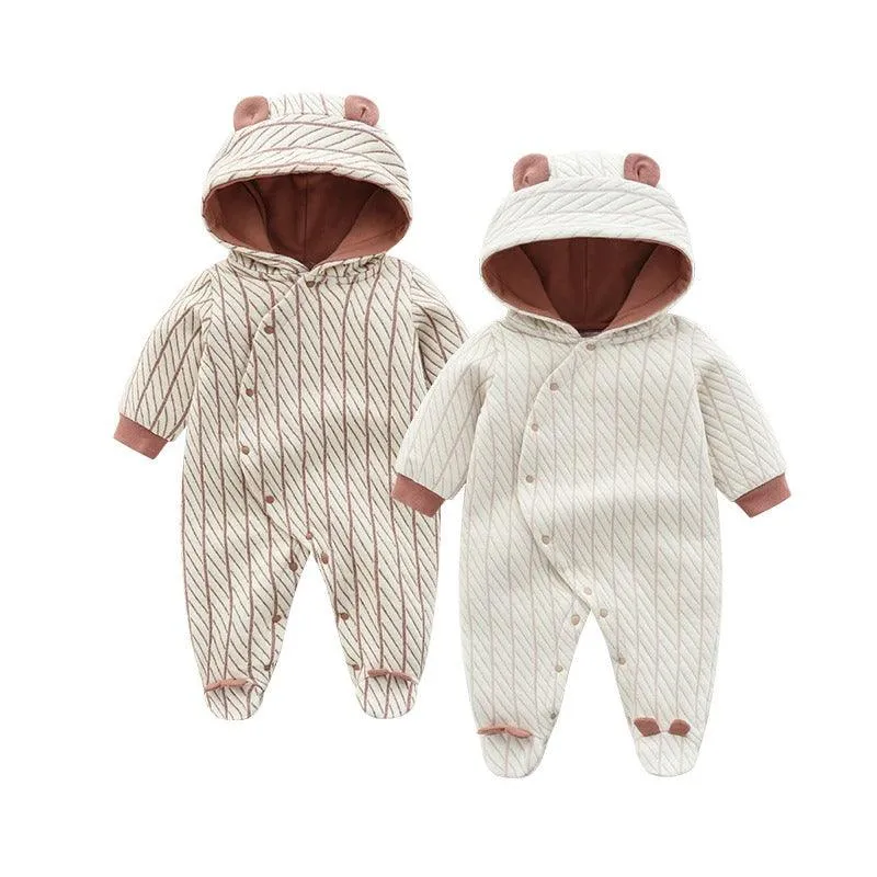 Bedtime Bear Hooded Jumpsuit