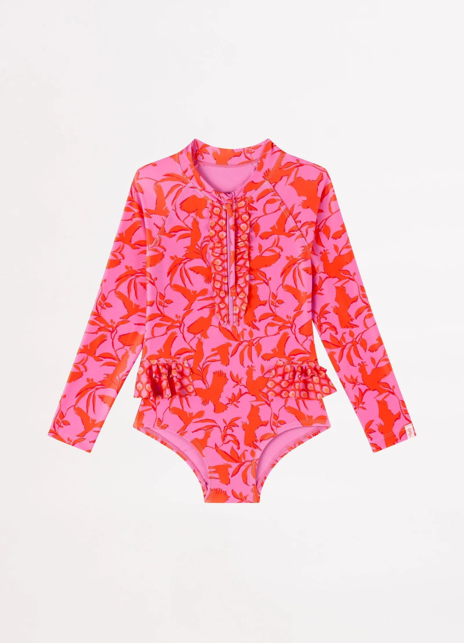 Birds Of A Feather Girls Paddlesuit - Birds Feath