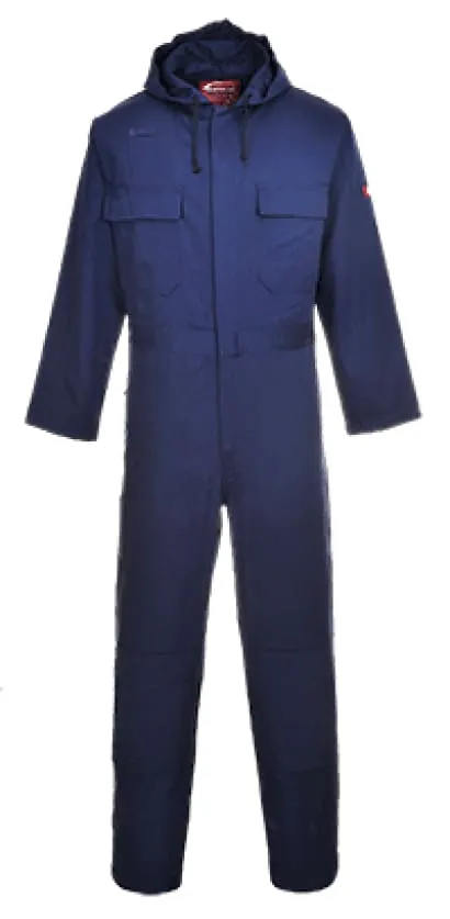 BizWeld Flame Retardant Hooded Welders Coverall Portwest BIZ6