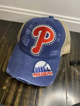 Bling P Phillies Trucker