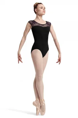 Bloch Hava Lace and Ribbon Back Leotard