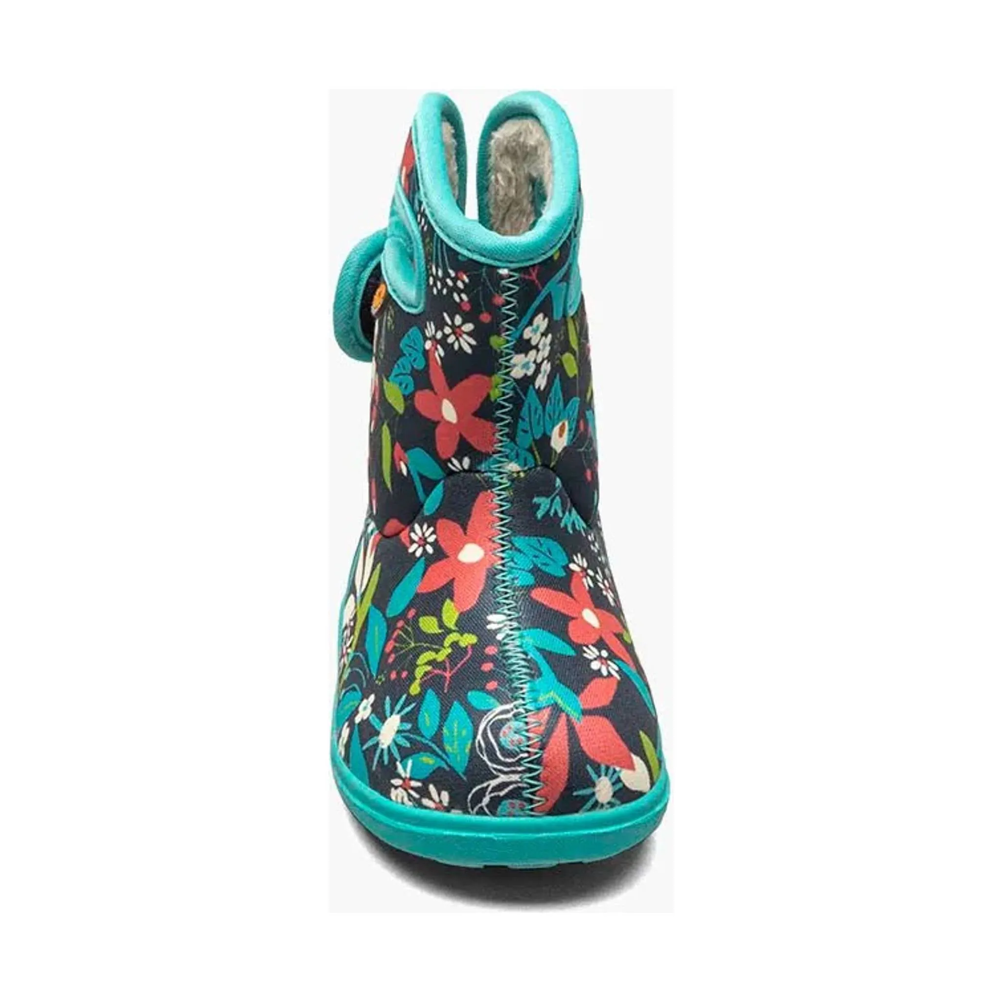 Bogs Baby II Cartoon Flower Rain Boot - Ink Blue Multi