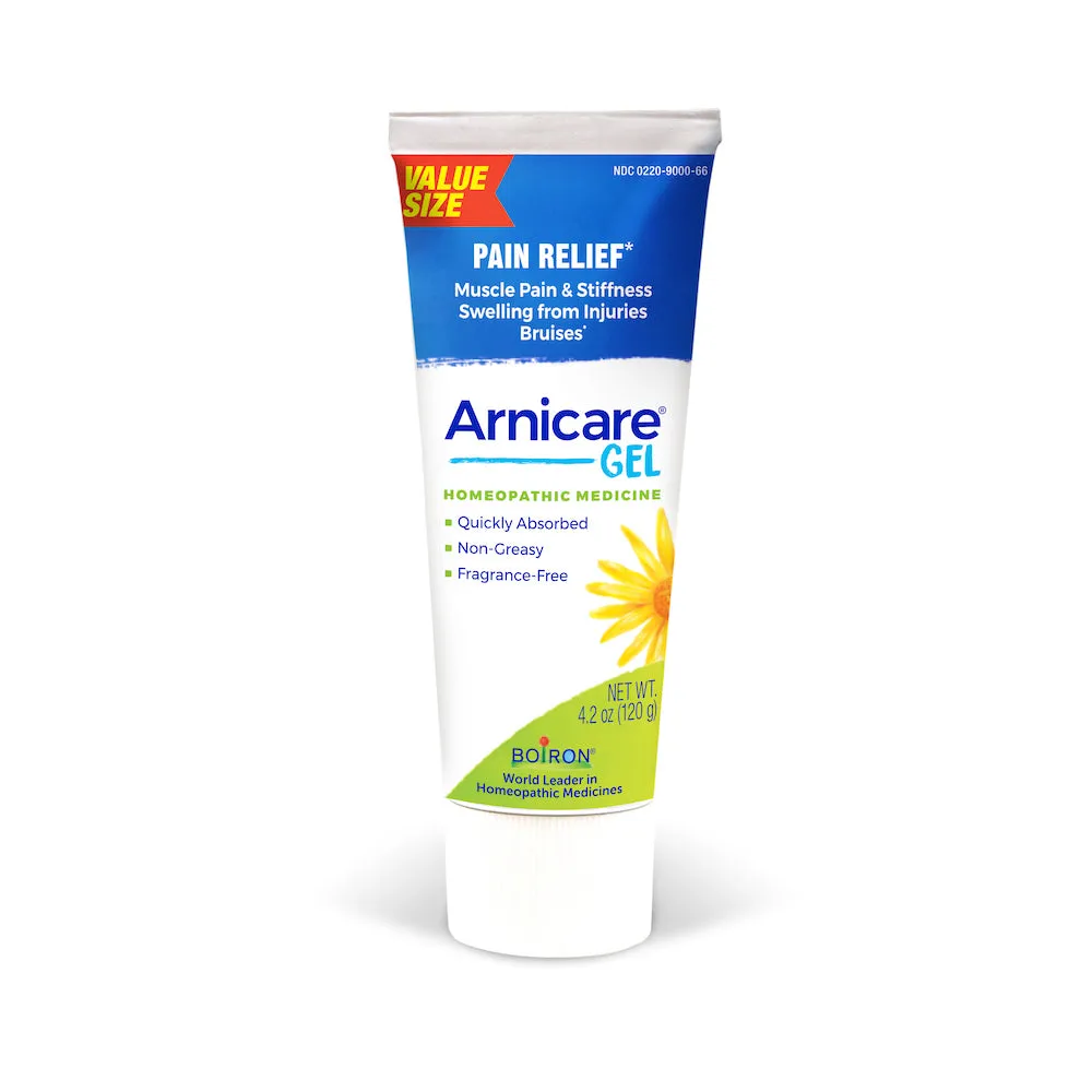 Boiron Arnicare Gel | Topical Natural Arnica Pain Relief Cream for Arthritis & Sore Muscles (4.2 Ounces)