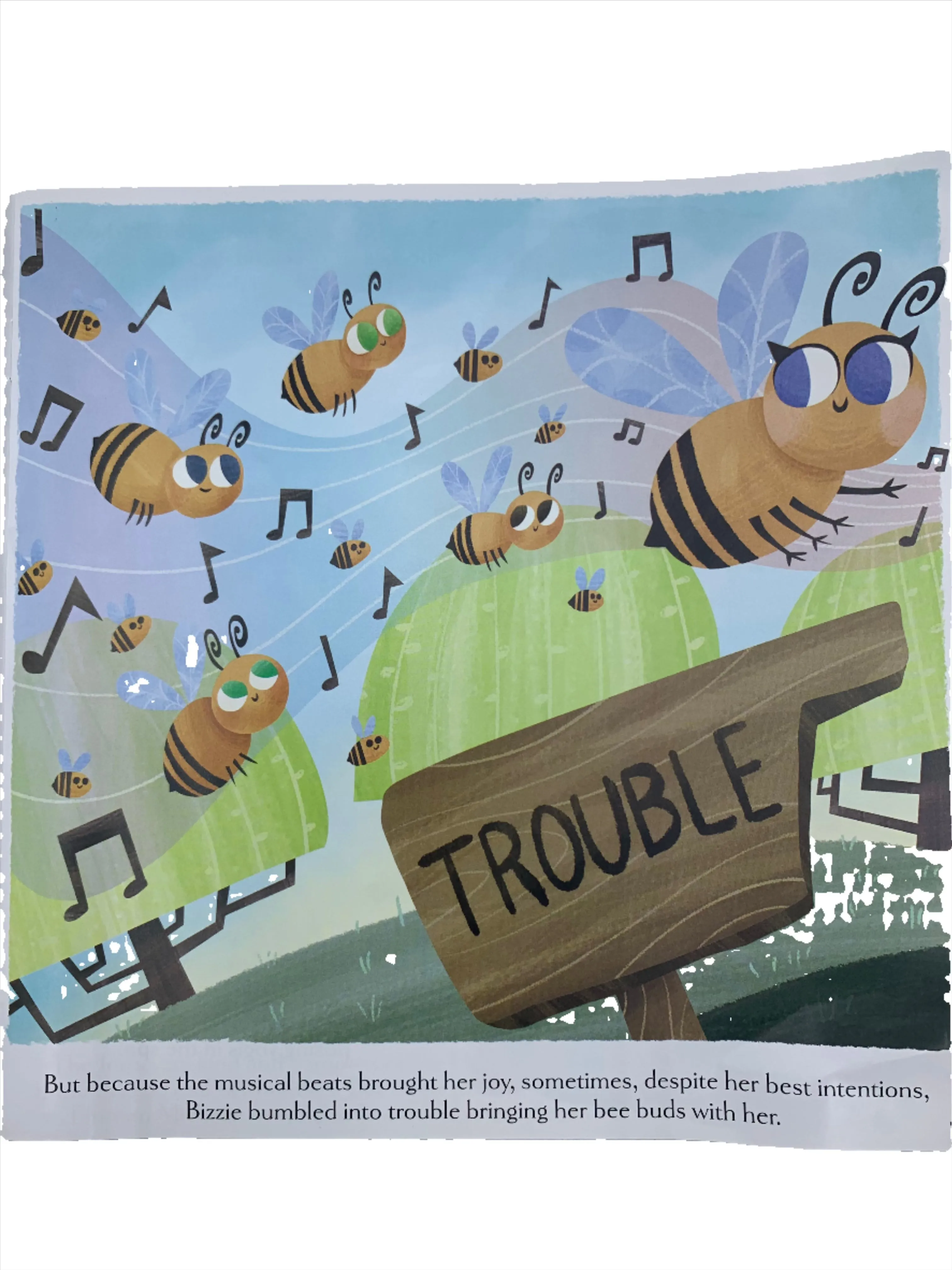 Book, "Bizzie, the Beat-Loving, Bumbling Bee"