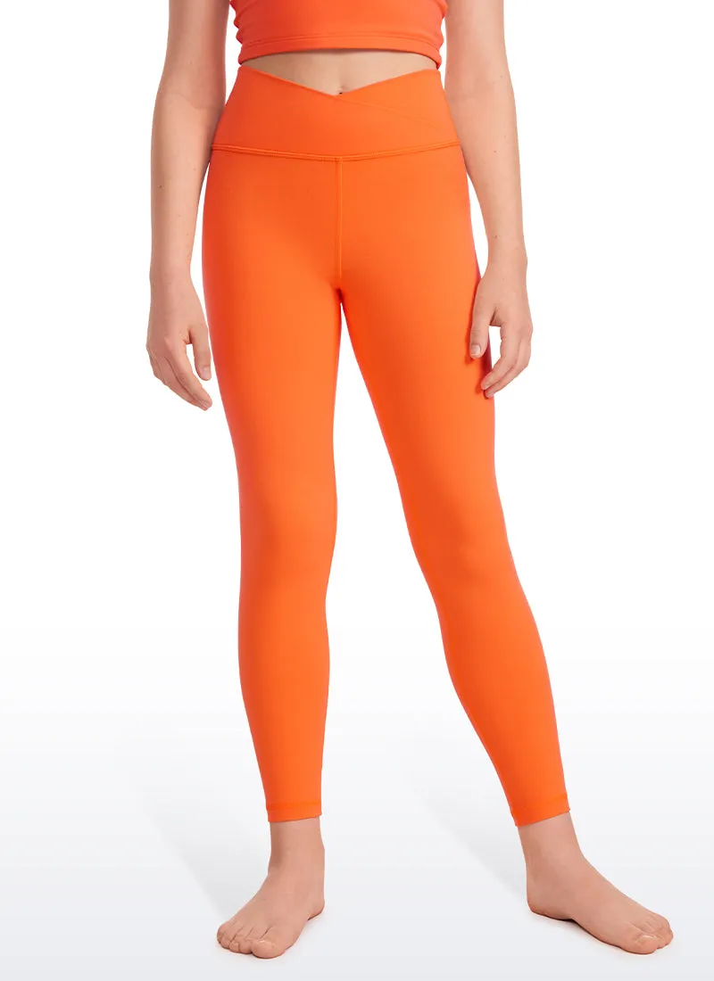 Butterluxe Girls Active Leggings - V Cross Waist