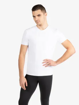 Capezio Boys Fitted Crew Neck T-Shirt - White