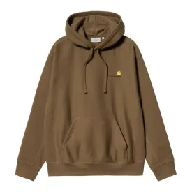 CARHARTT WIP SUDADERA HOODED AMERICAN SCRIPT SWEAT LUMBER