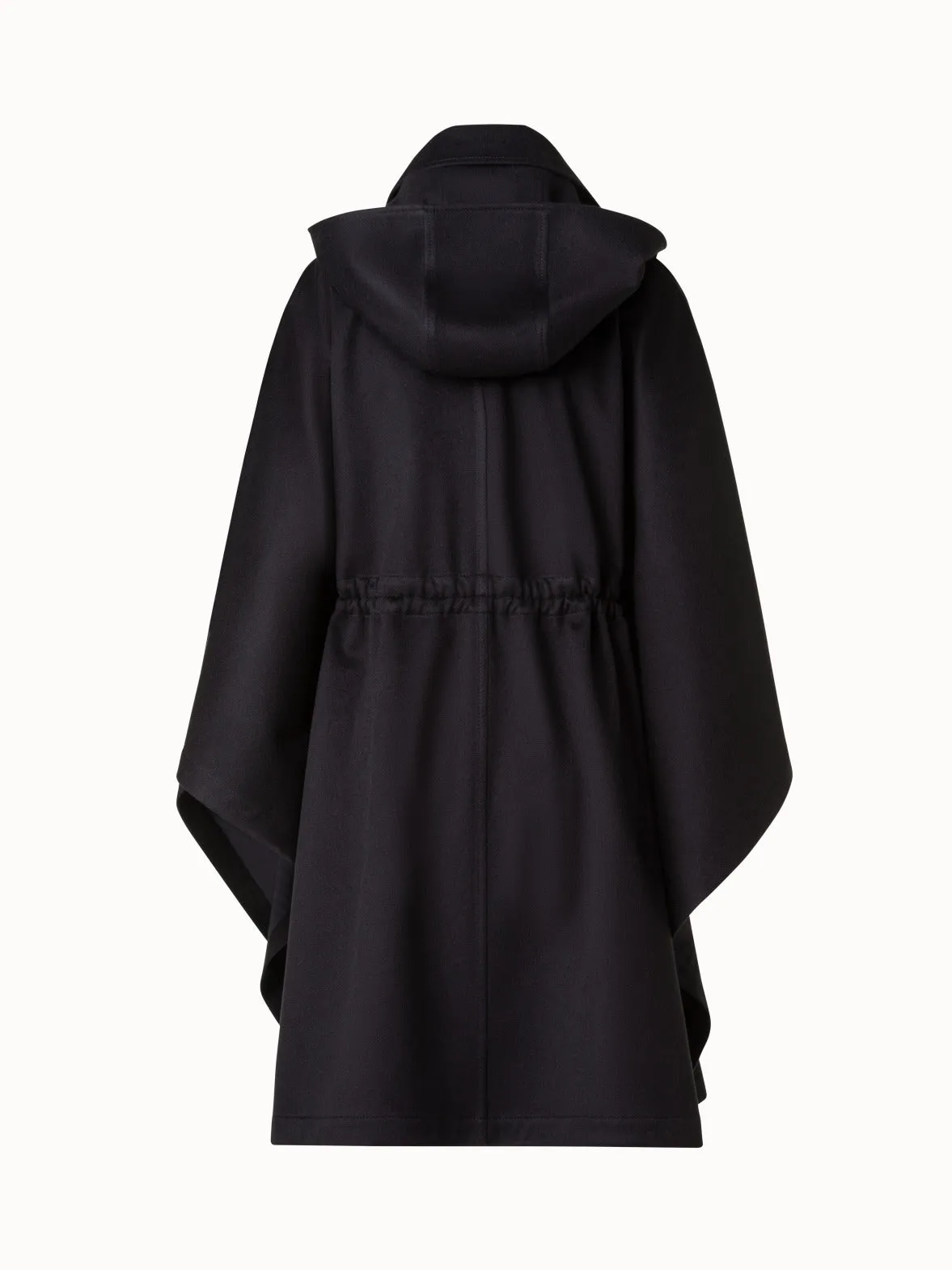 Cashmere Cape with Detachable Hood and Storm-System® Finish