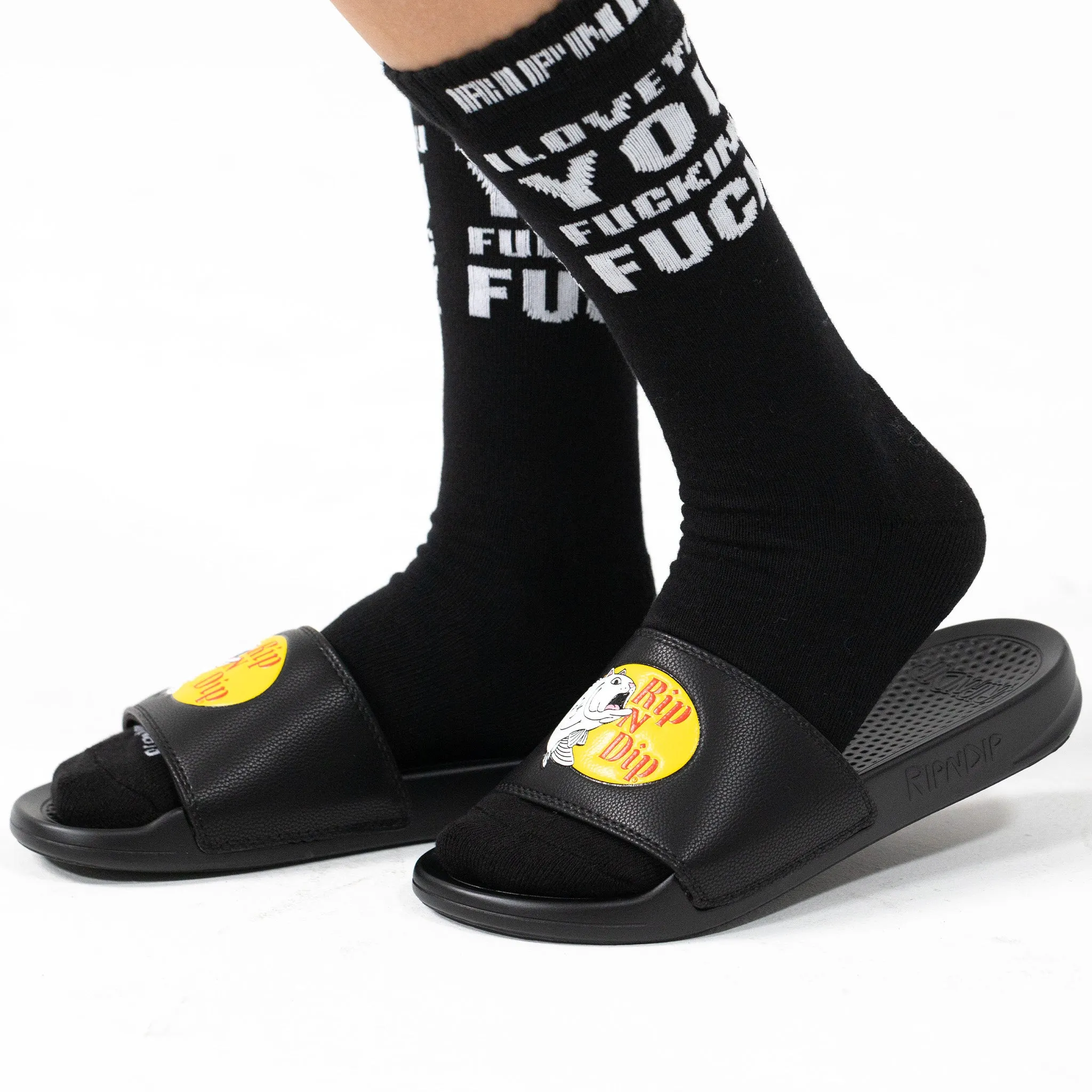 Catfish Slides (Black)