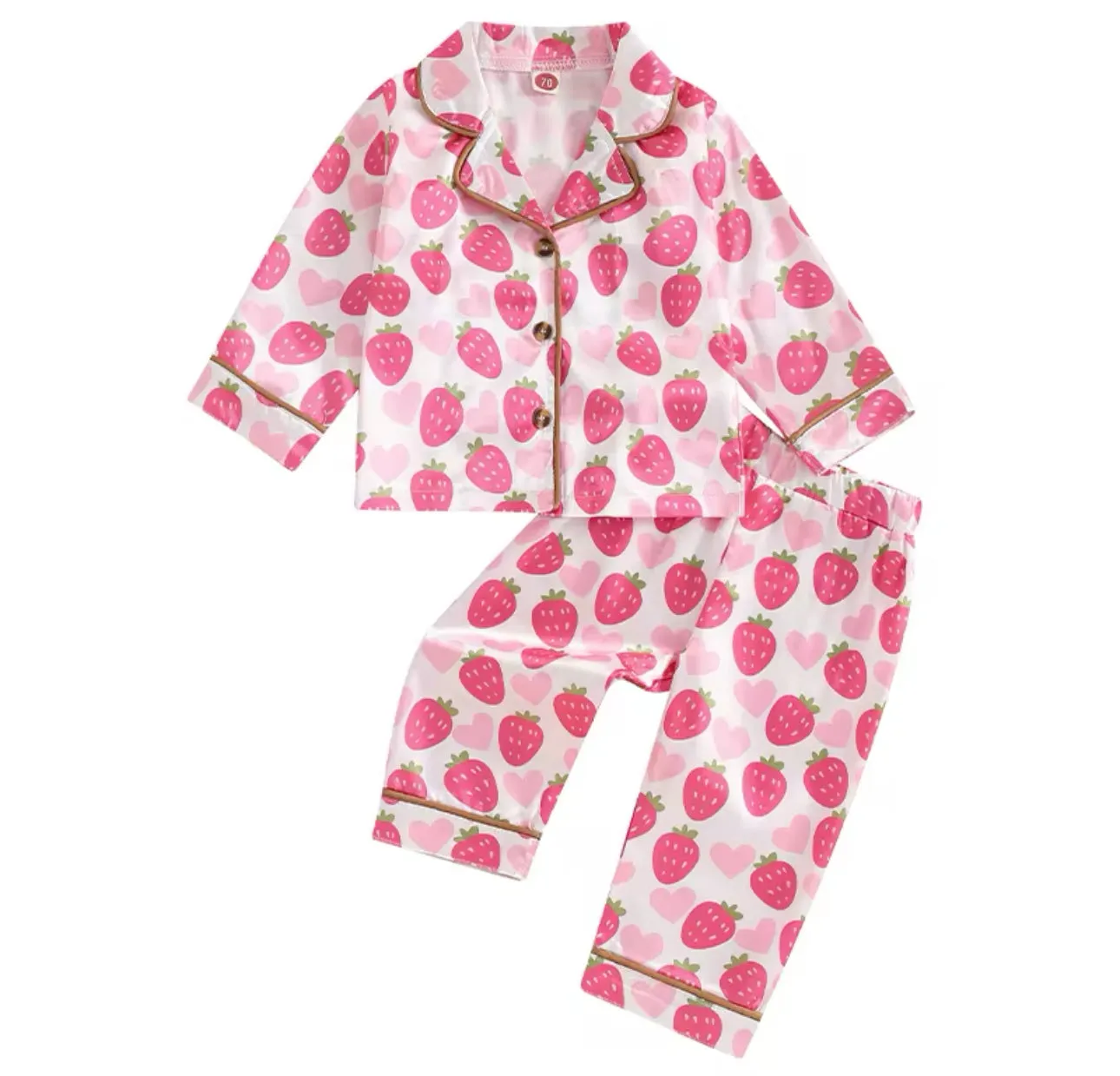 Children’s Fruit Satin Pjs