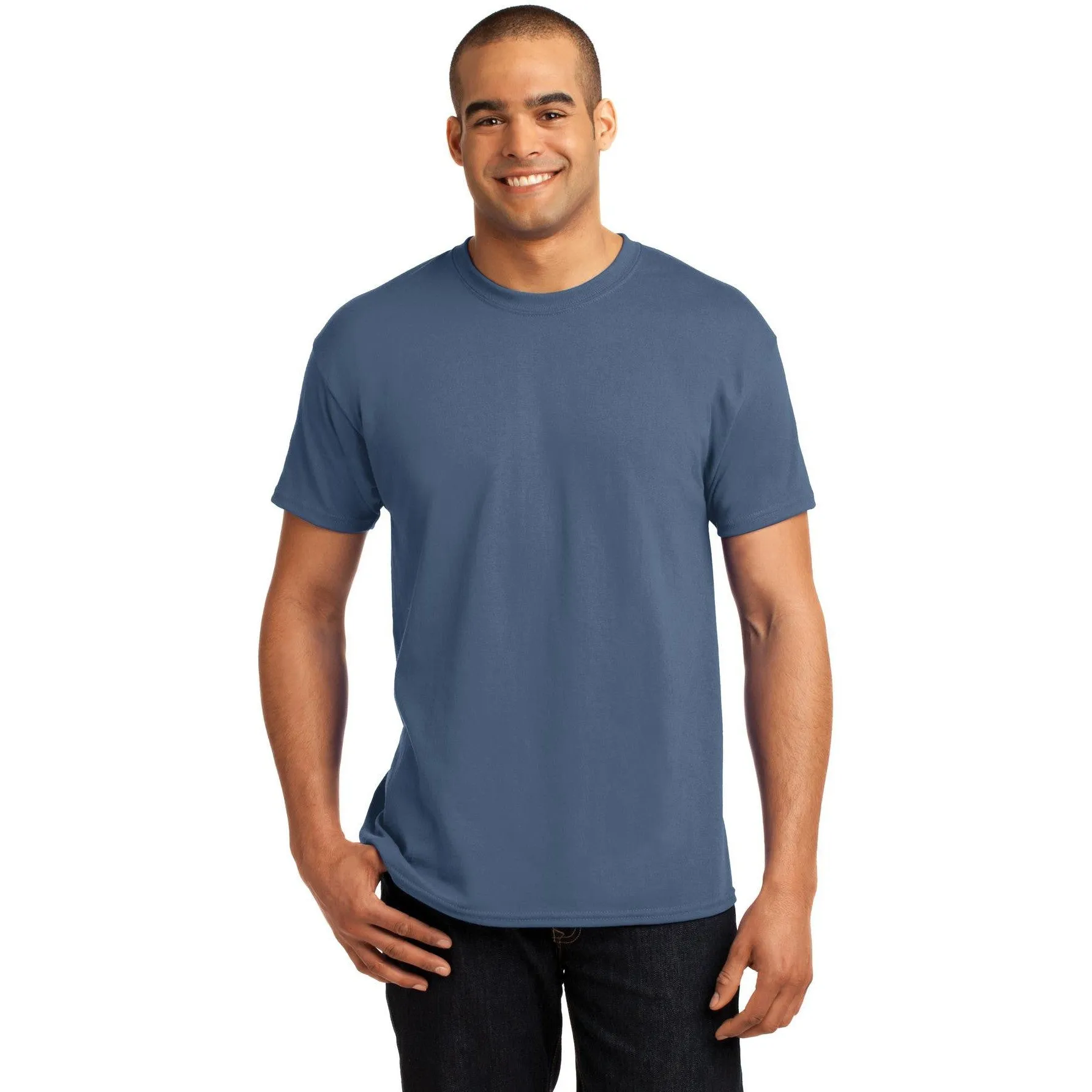 CLOSEOUT - Hanes EcoSmart 50/50 Cotton/Poly T-Shirt