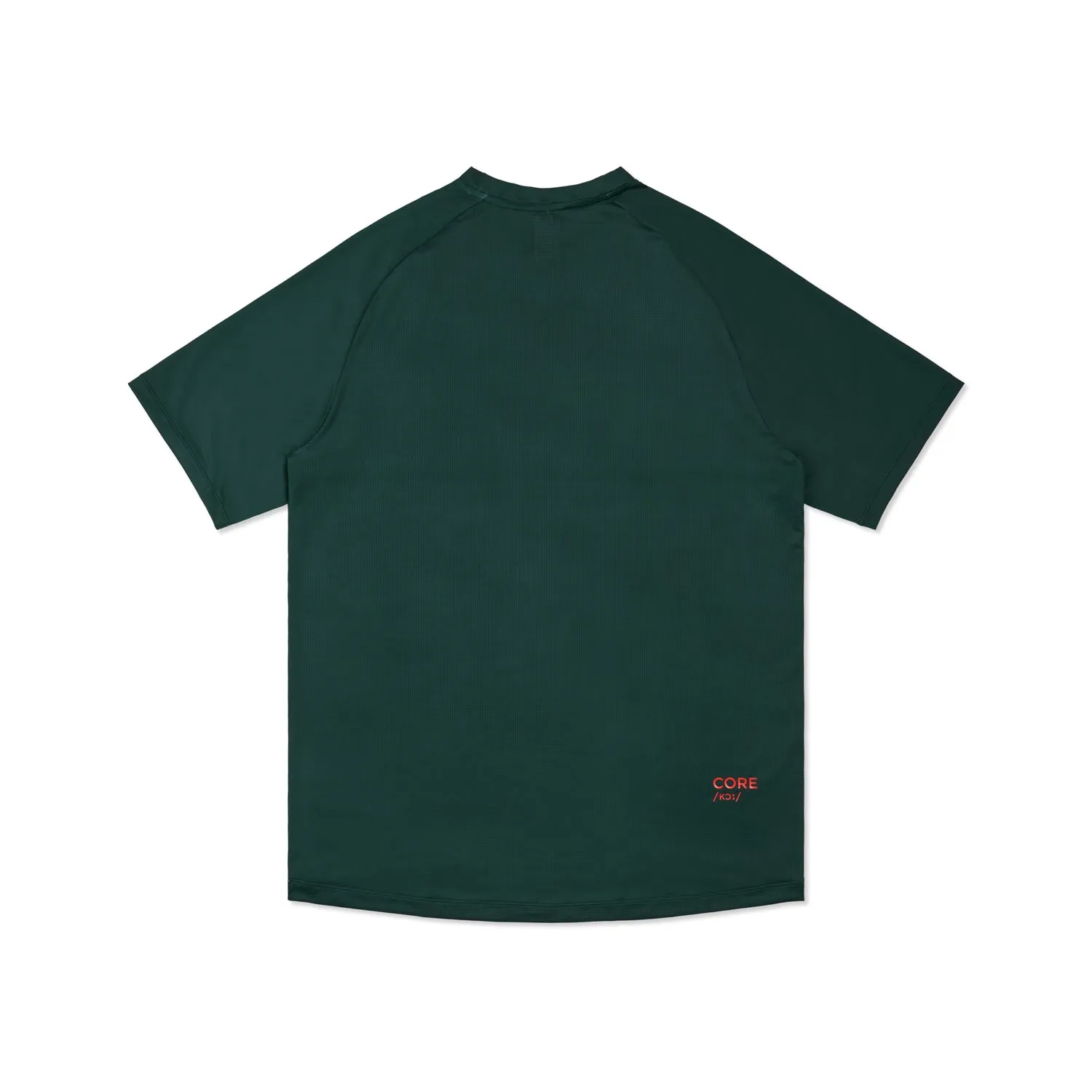 Core Tourer Tech T Shirt - Green Orange